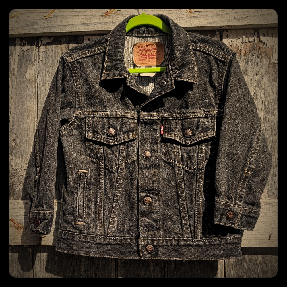 Levi's black Jean jacket